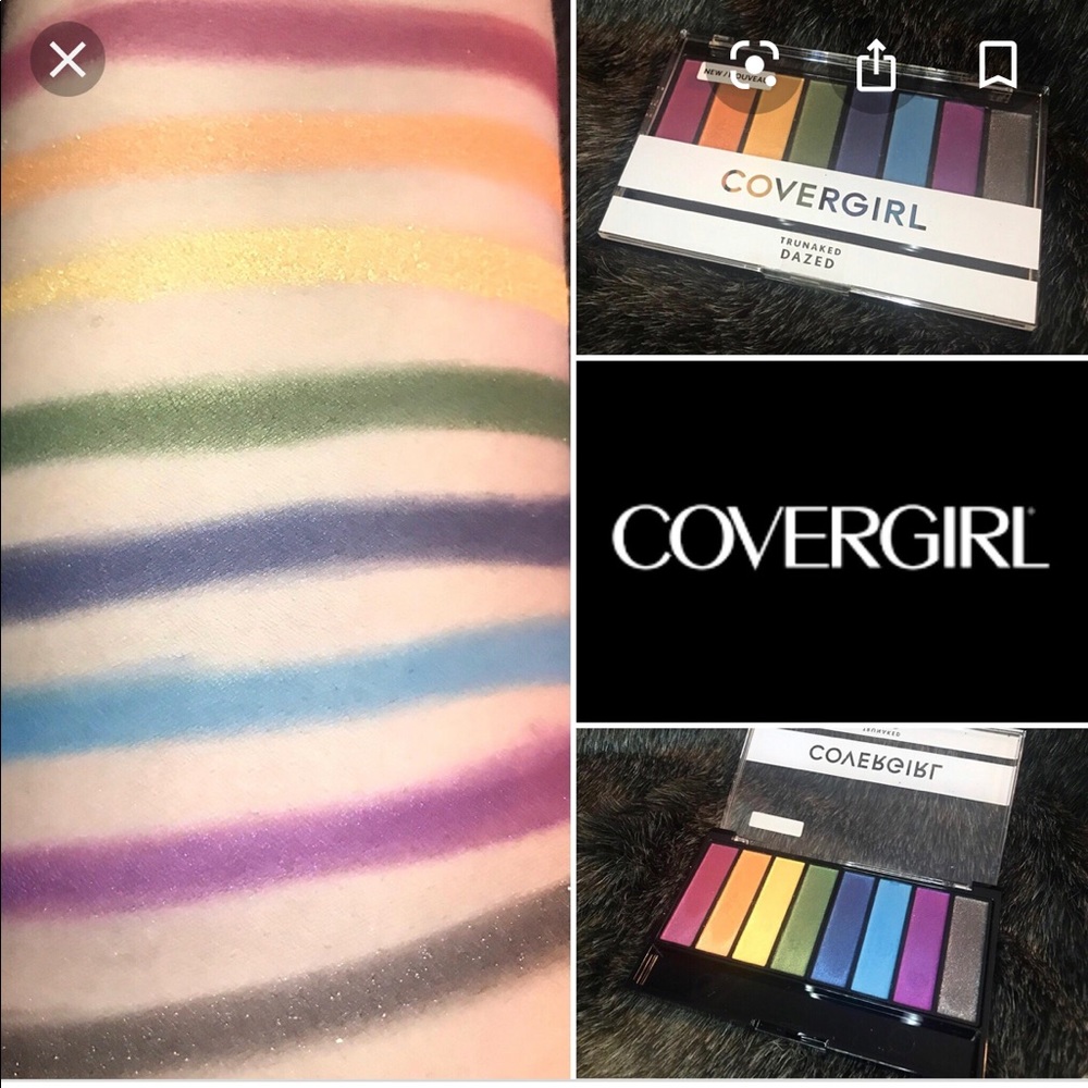 COVERGIRL TruNaked Dazed Eyeshadow Palette Pride Rainbow NIB